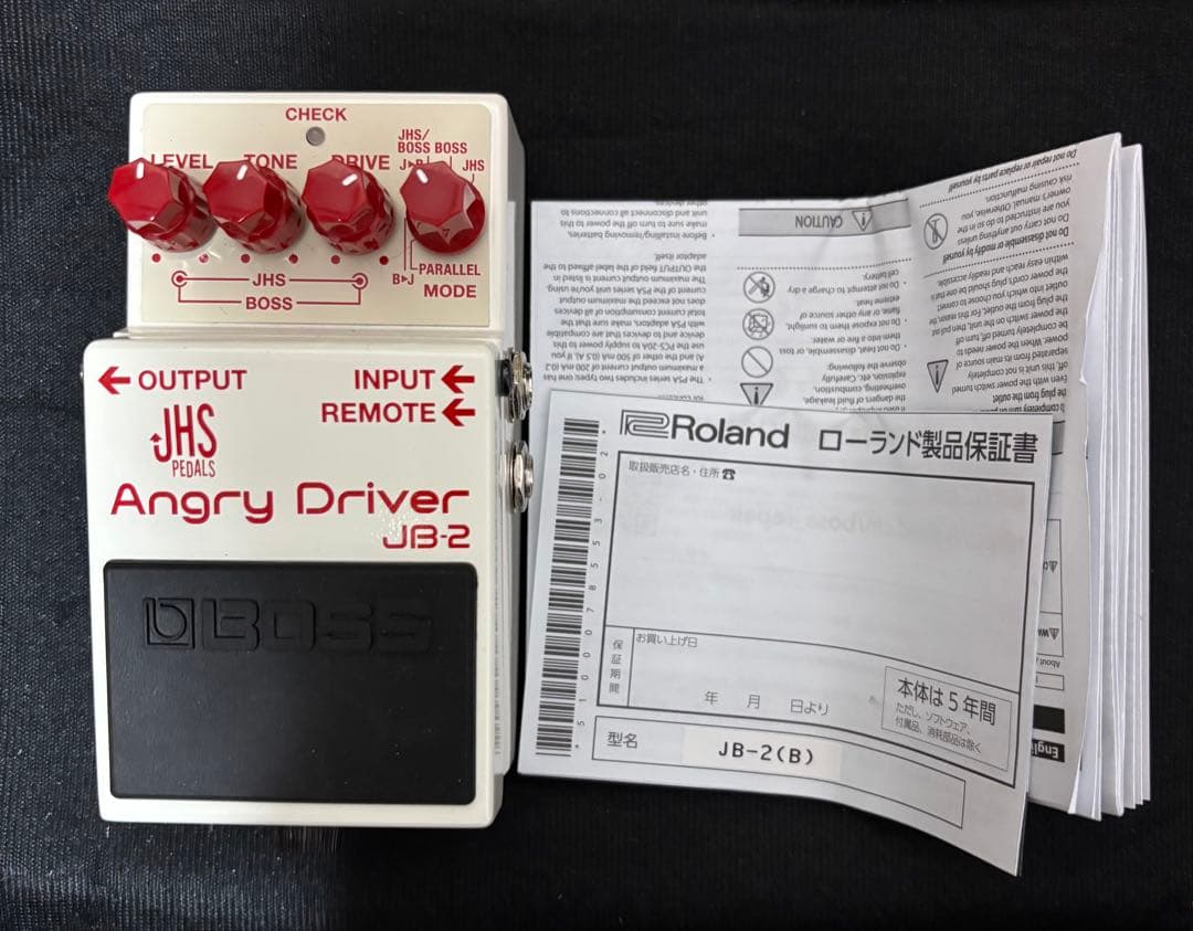 美品　BOSS Angry D JB-2