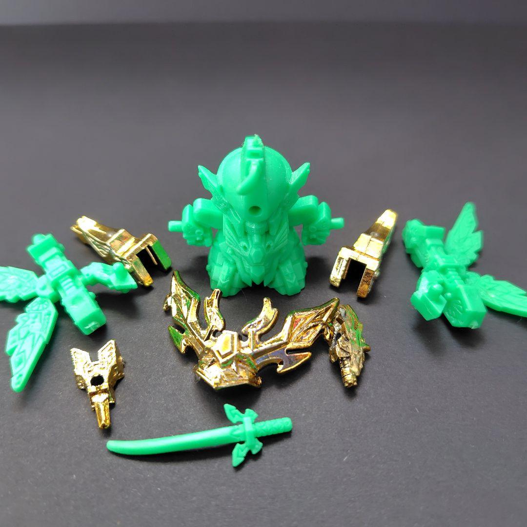 ガン消し　武威凰大将軍　レア金メッキパーツ