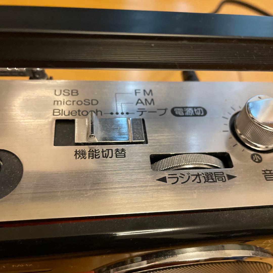 aiwa ポータブルラジオ・カセットデッキ