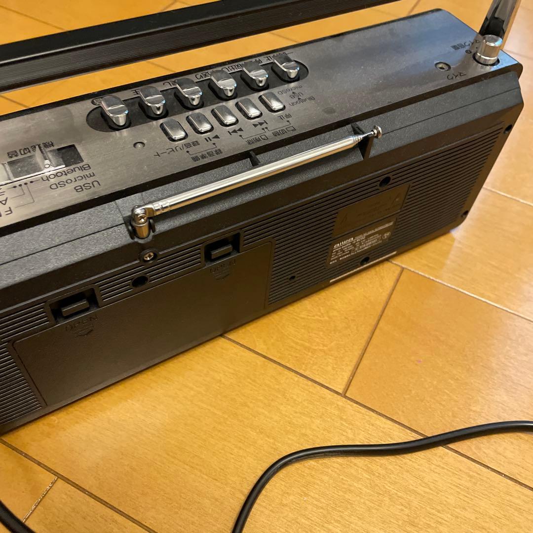 aiwa ポータブルラジオ・カセットデッキ