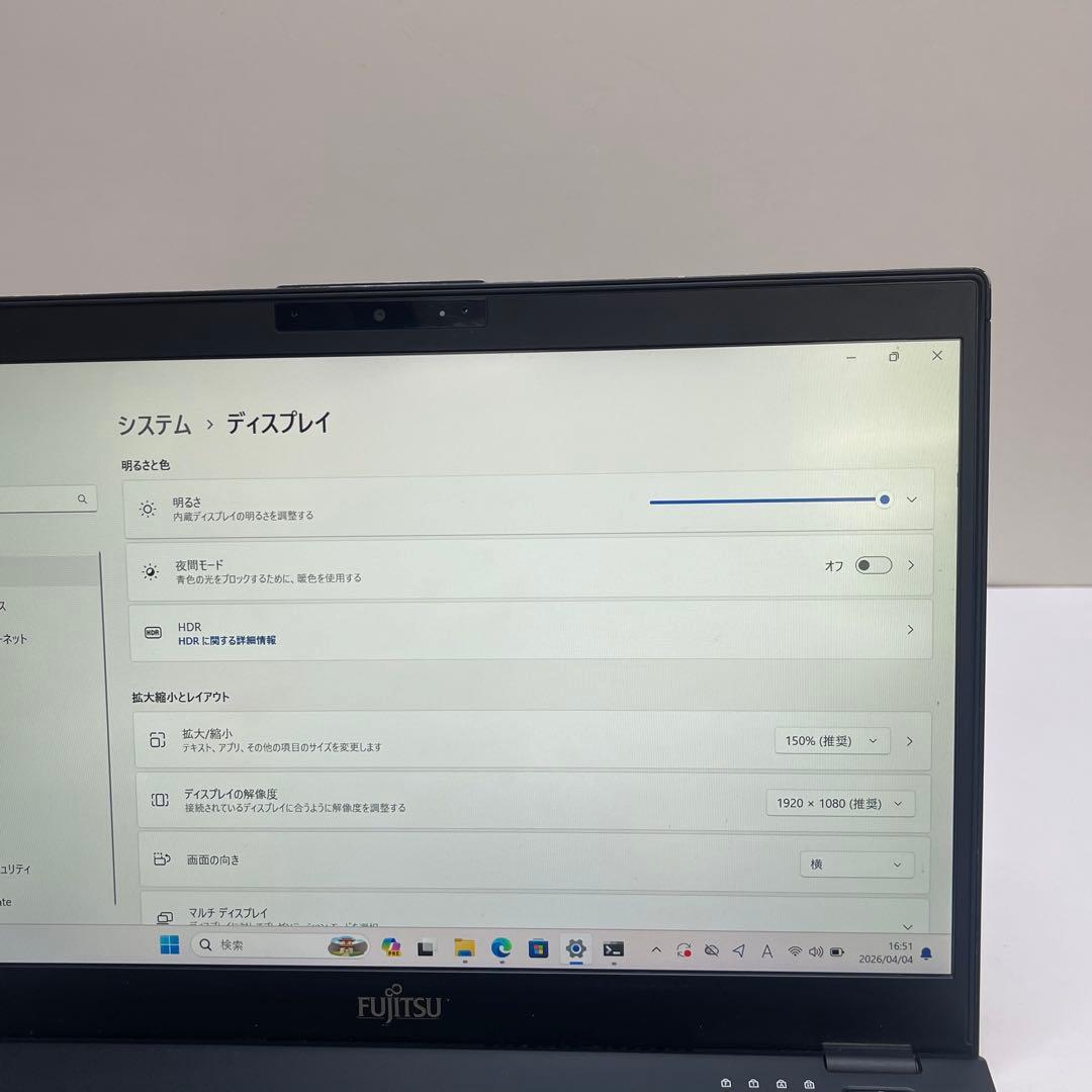 富士通 LIFEBOOK U939/A i5-8365U 8GB SSD128G