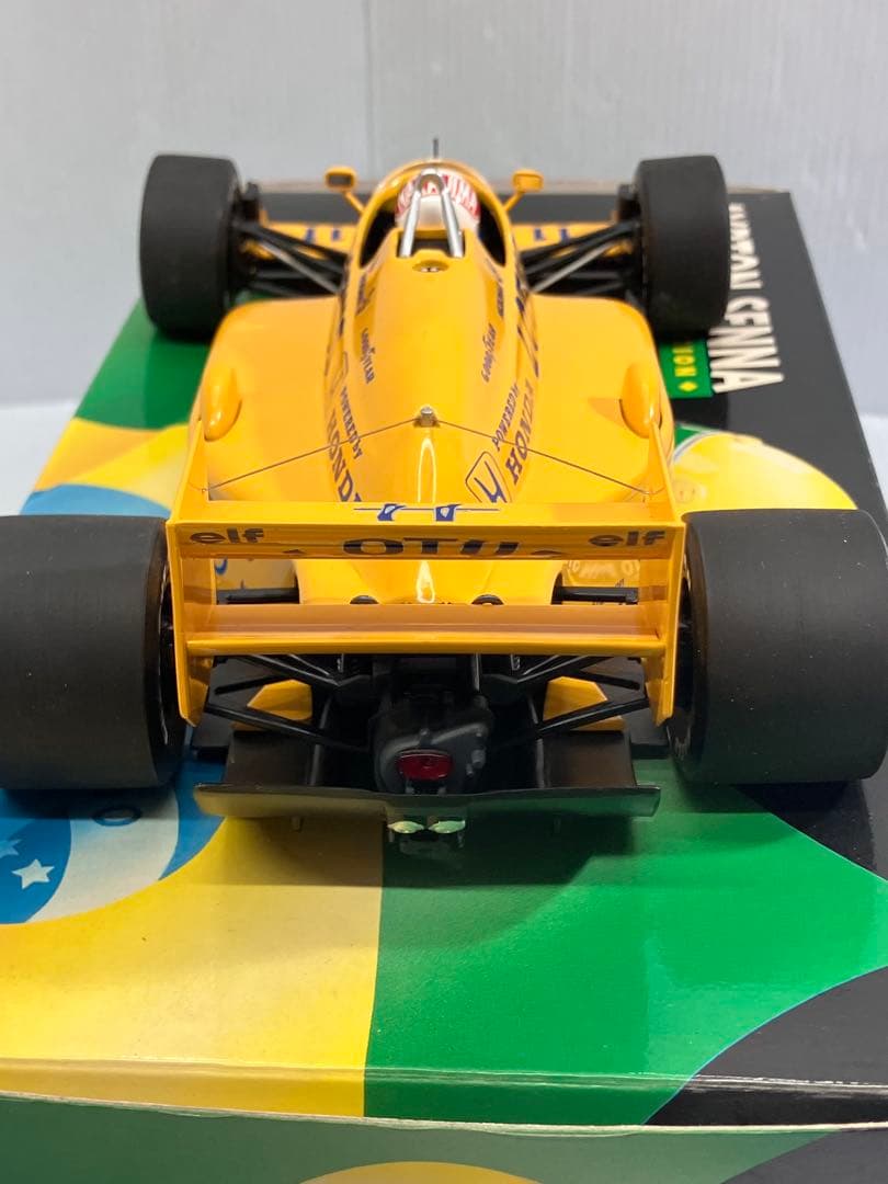 【美品】1/18 ミニチャンプス ロータスホンダ 99T 中嶋悟 1987