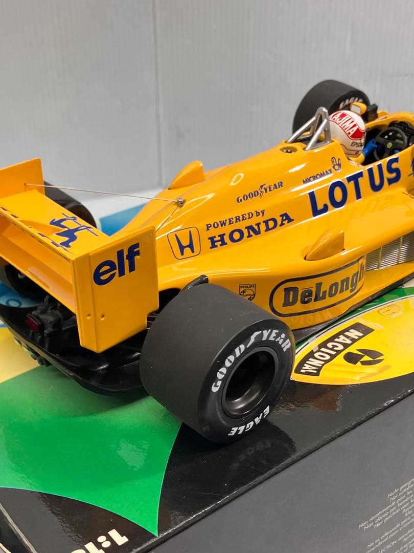 【美品】1/18 ミニチャンプス ロータスホンダ 99T 中嶋悟 1987