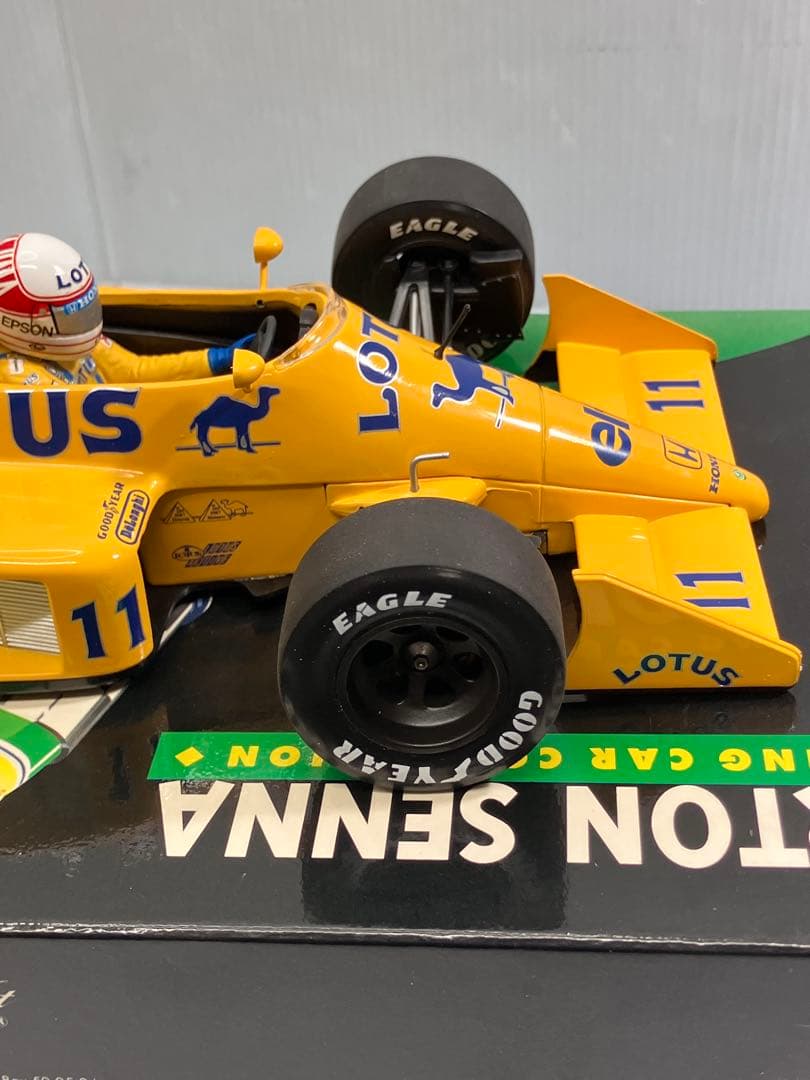 【美品】1/18 ミニチャンプス ロータスホンダ 99T 中嶋悟 1987