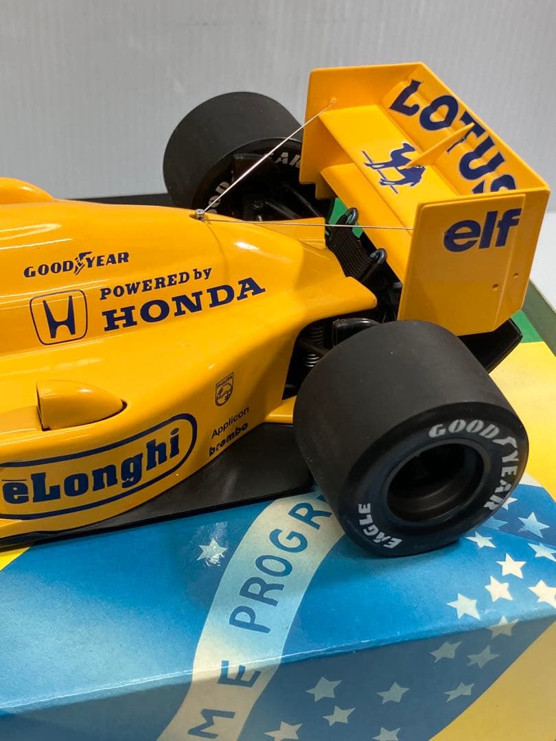 【美品】1/18 ミニチャンプス ロータスホンダ 99T 中嶋悟 1987