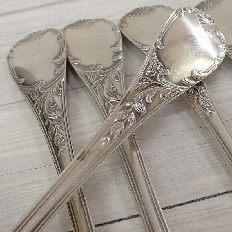 RU-6003　クリストフル　マルリー　ケーキフォーク　シルバーコーティング