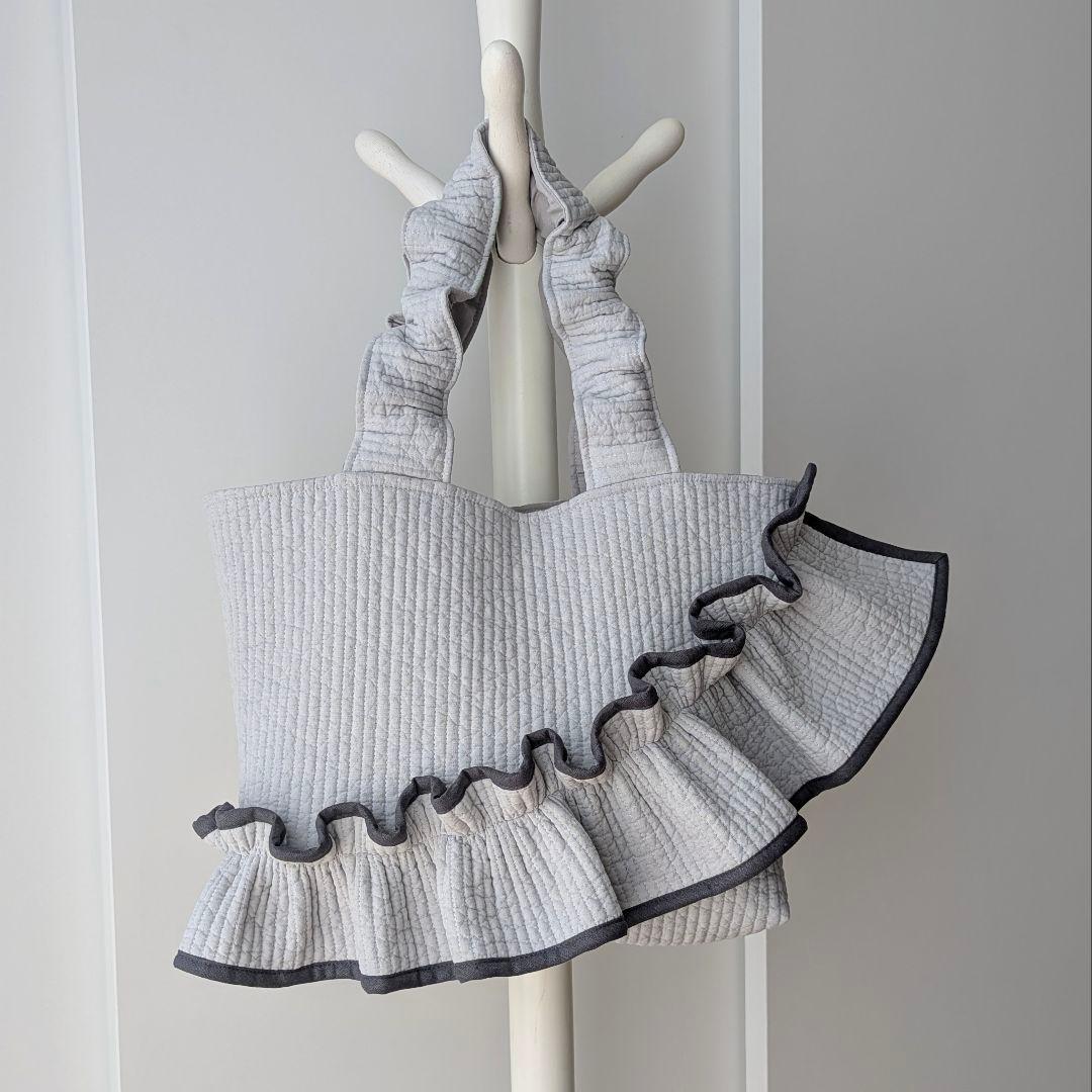 のん ヌビバッグ フリル ヌビトートバッグ マザーズバッグ A4