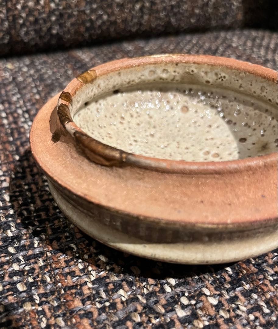 濱田庄司/ 香合 蓋物 香道具