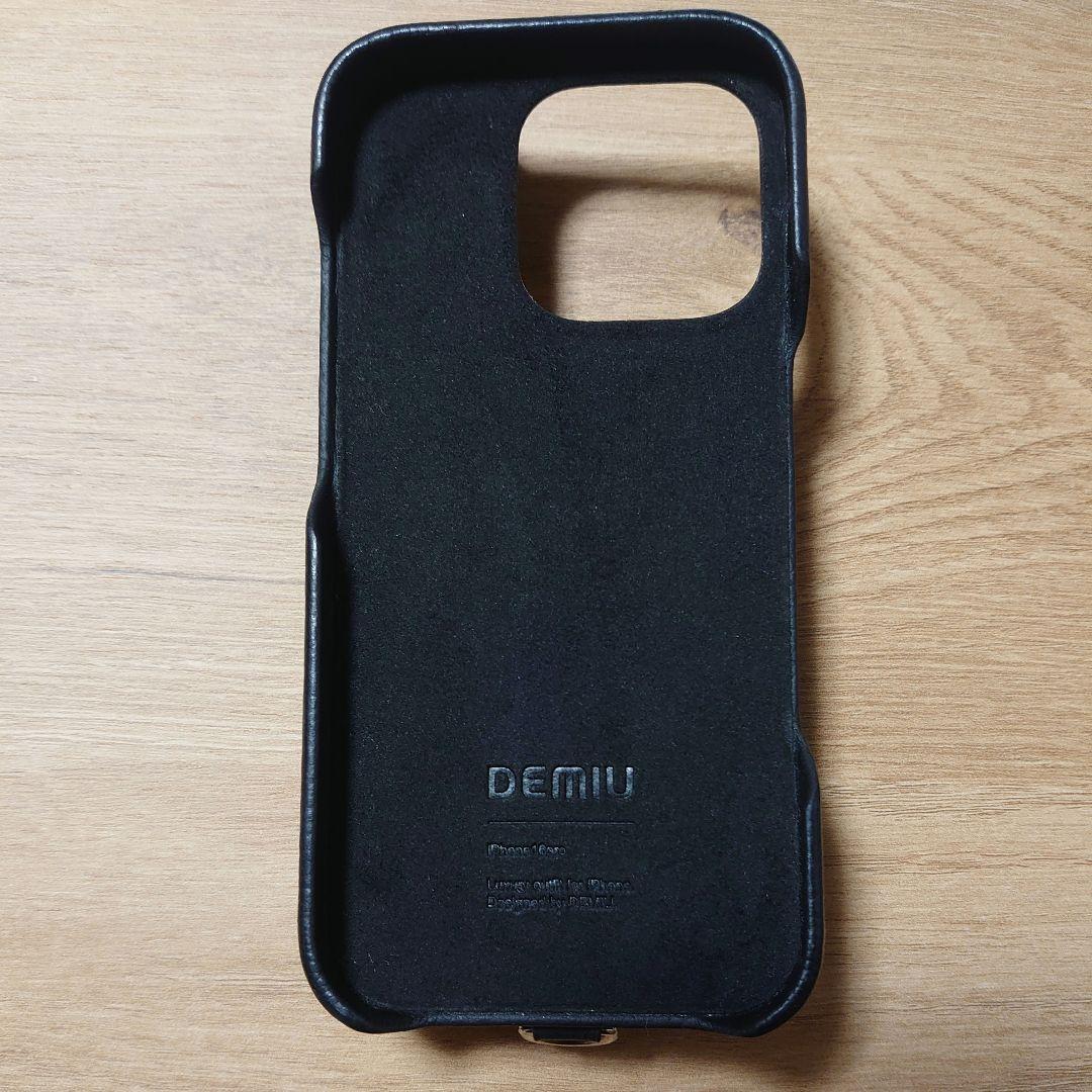 【DEMIU BALLON】iPhone16pro バロン ブラック