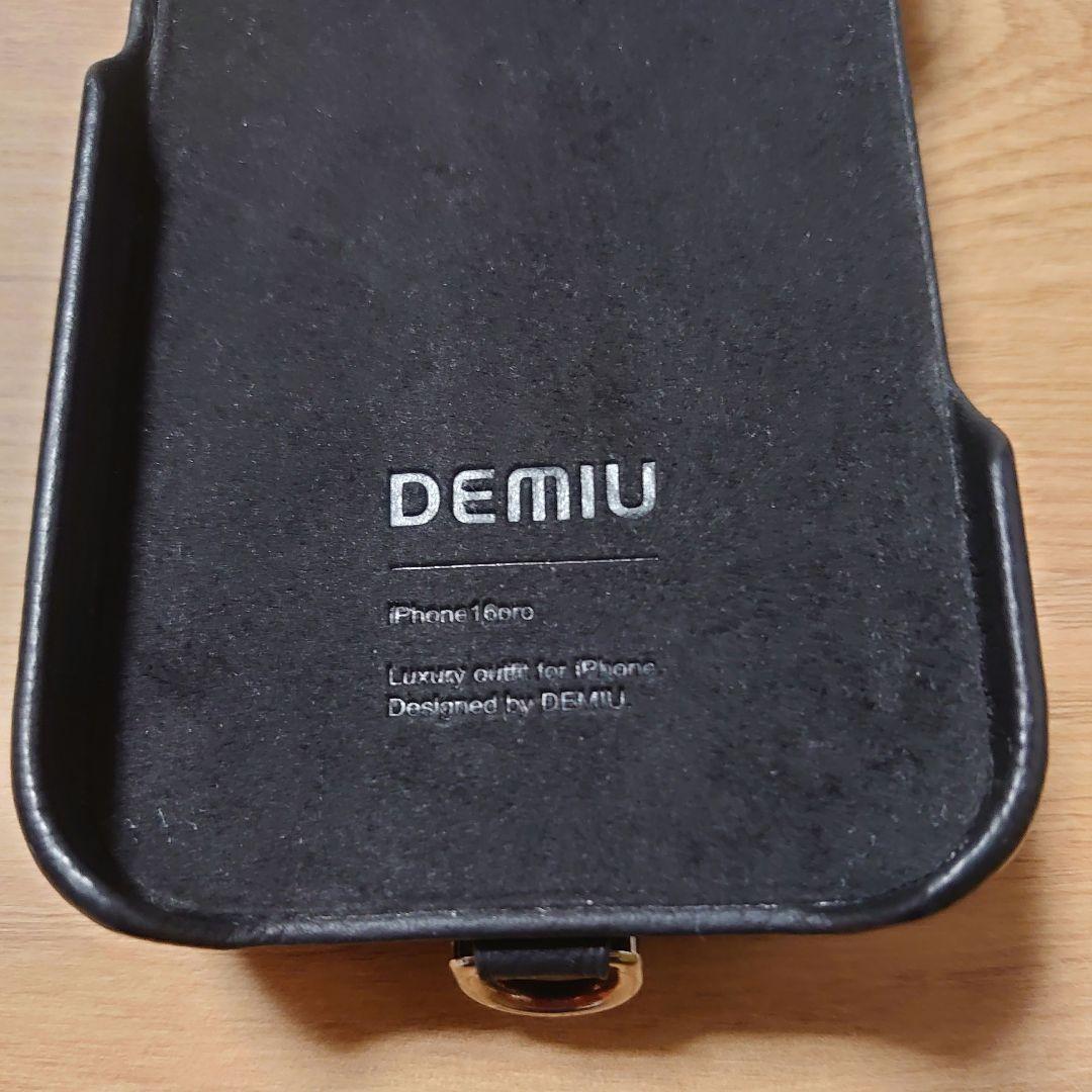 【DEMIU BALLON】iPhone16pro バロン ブラック