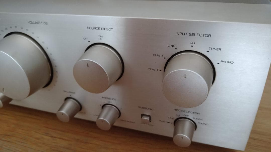 ブルーイ　SANSUI (サンスイ) AU-α507XR アンプ
