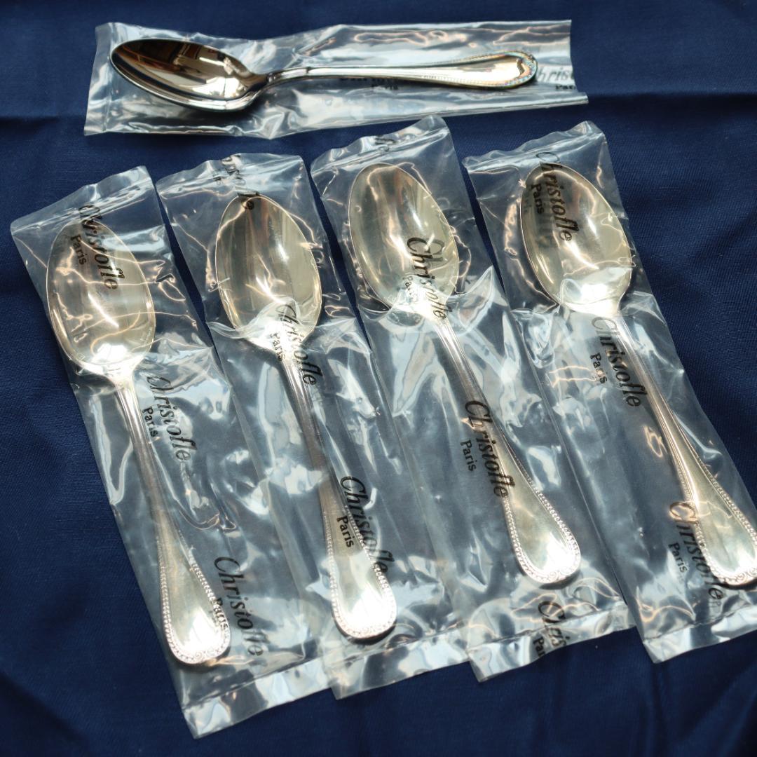 ✨Christofle 　✨　ティースプーン マルメゾン シルバーコーティング✨