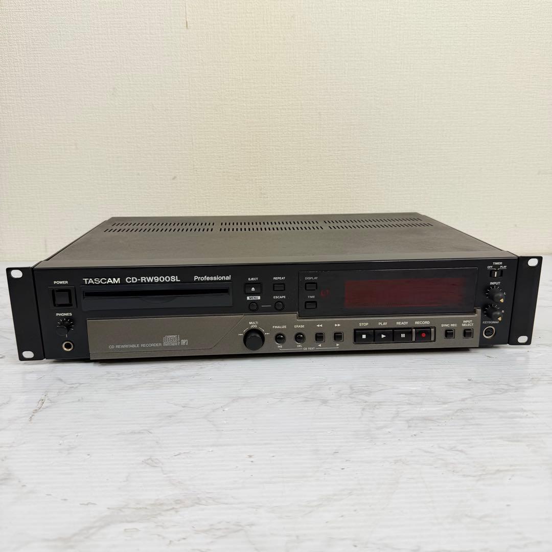 TASCAM　CD-RW900SL　業務用　CDレコーダー　動作品