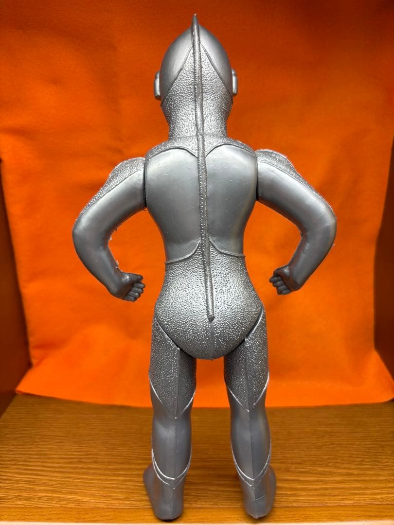 当時物 ウルトラマン 無版権 ポリ製 約25cm マルサン ソフビ 1期風