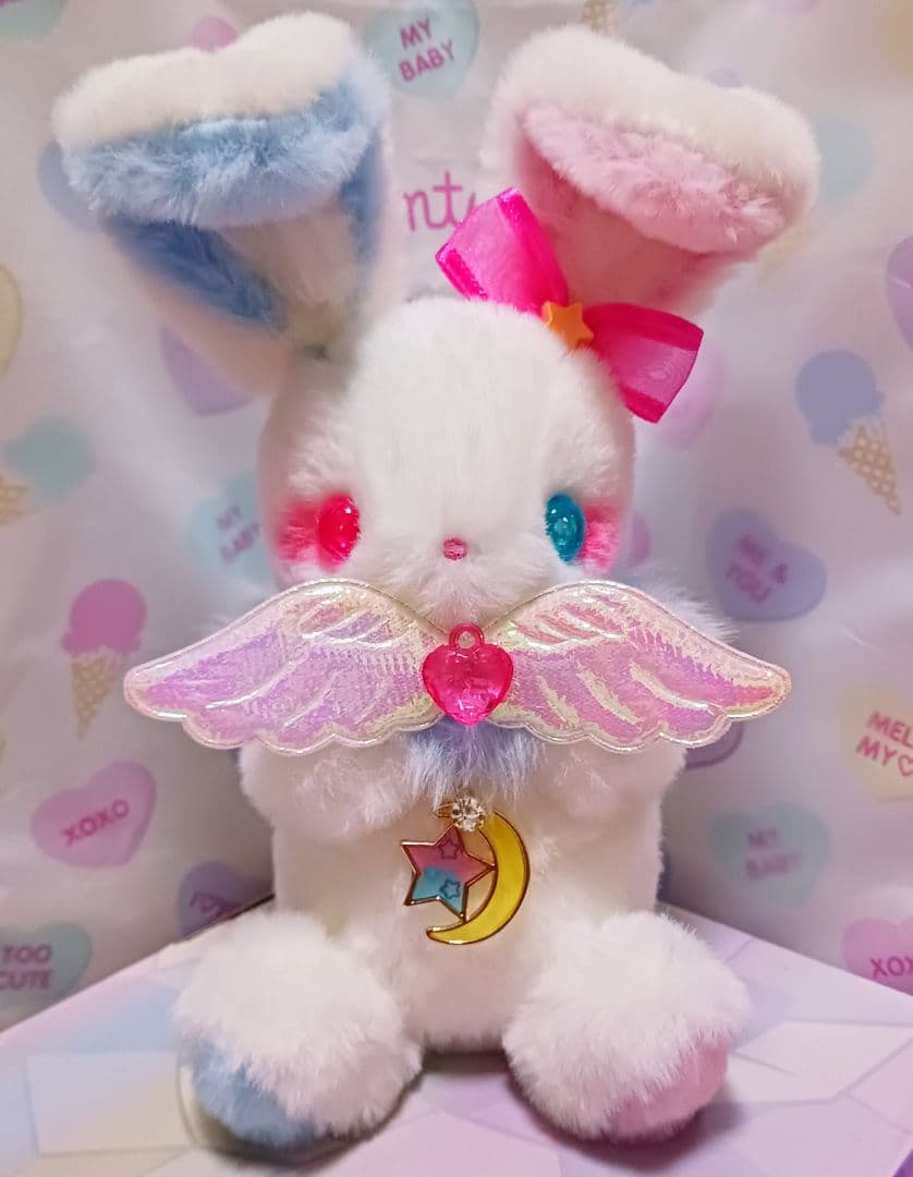 【ハンドメイド】ユメミルBunny　ぬいぐるみ(エンジェル)