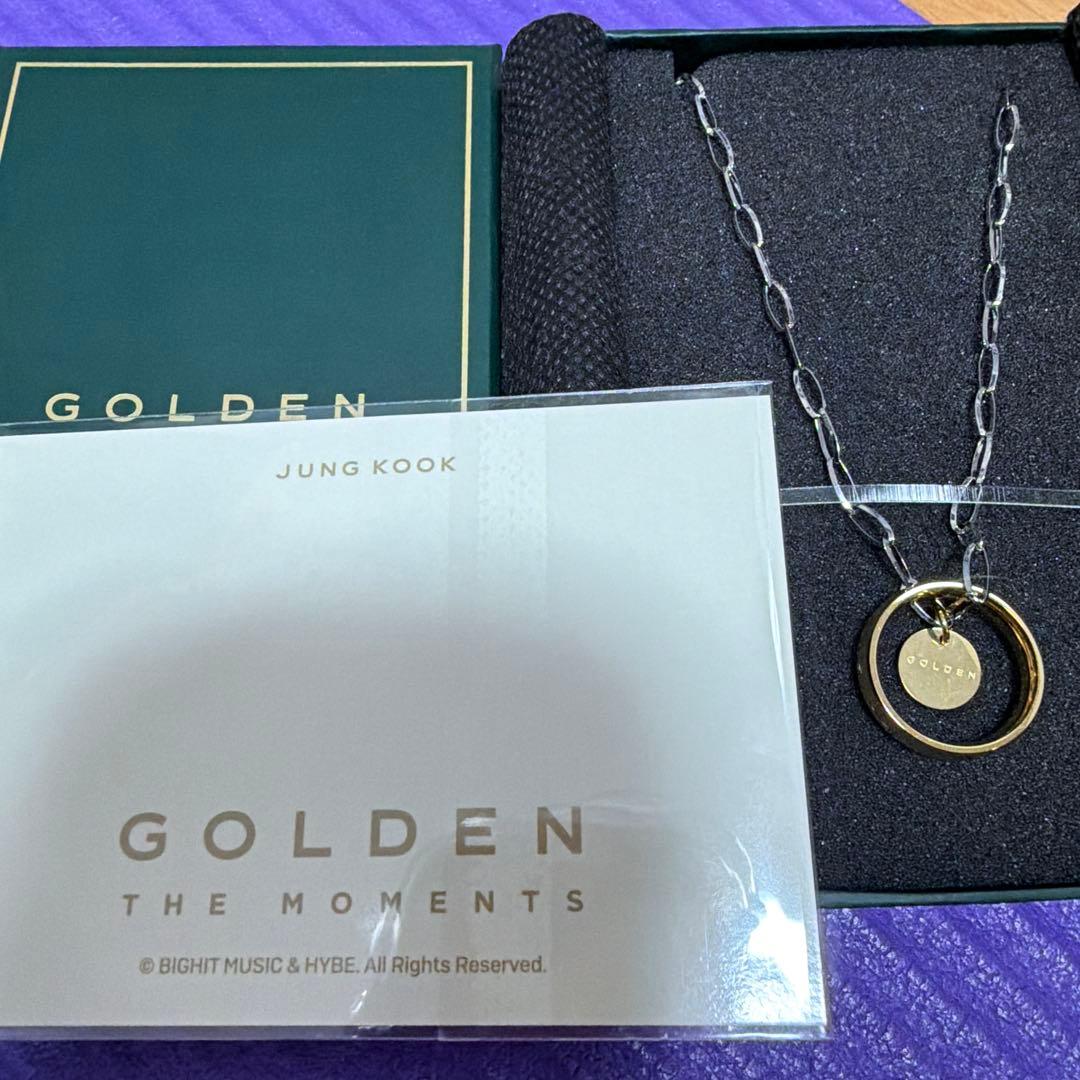 BTS GOLDEN JUNGKOOK ジョングク展示会 ネックレス