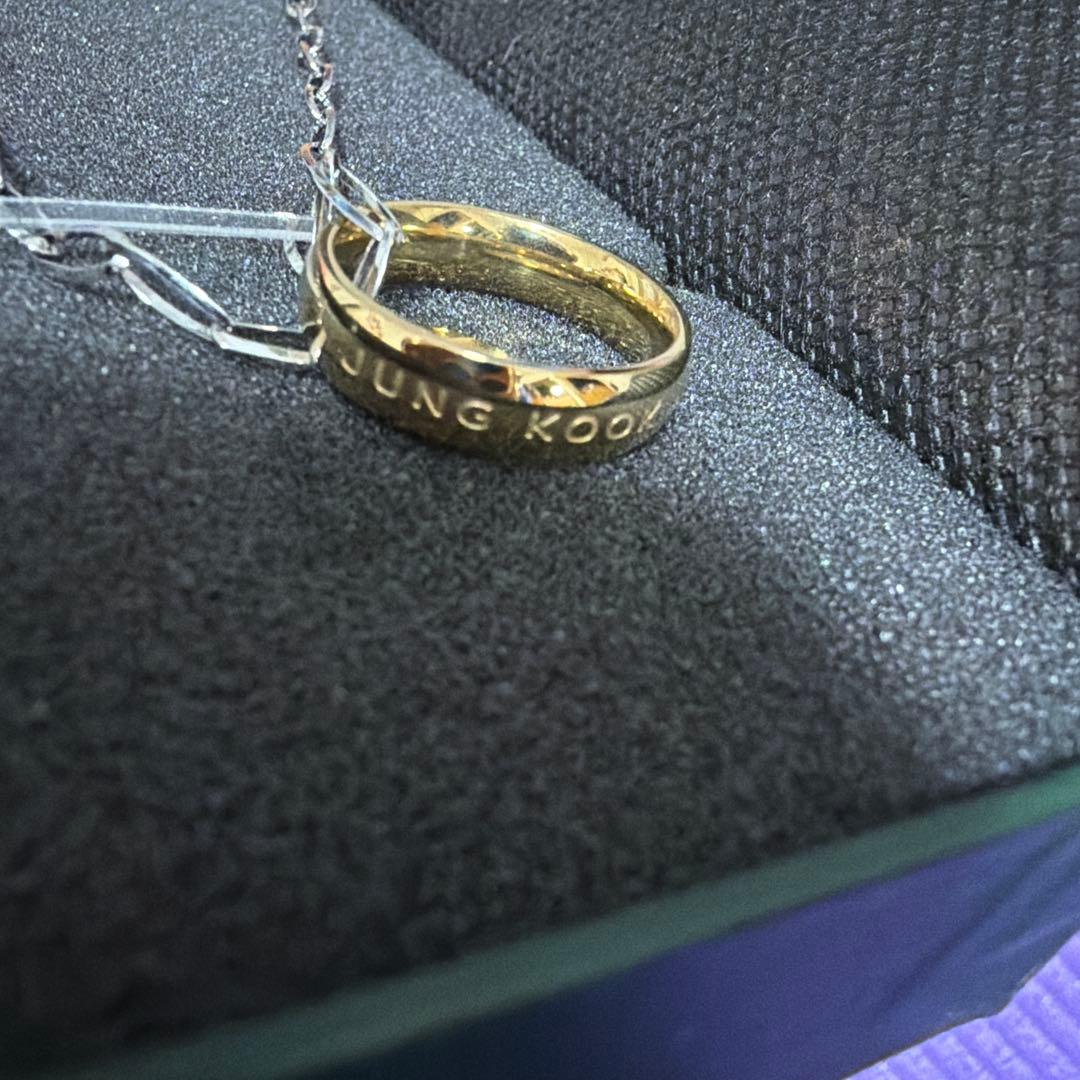 BTS GOLDEN JUNGKOOK ジョングク展示会 ネックレス