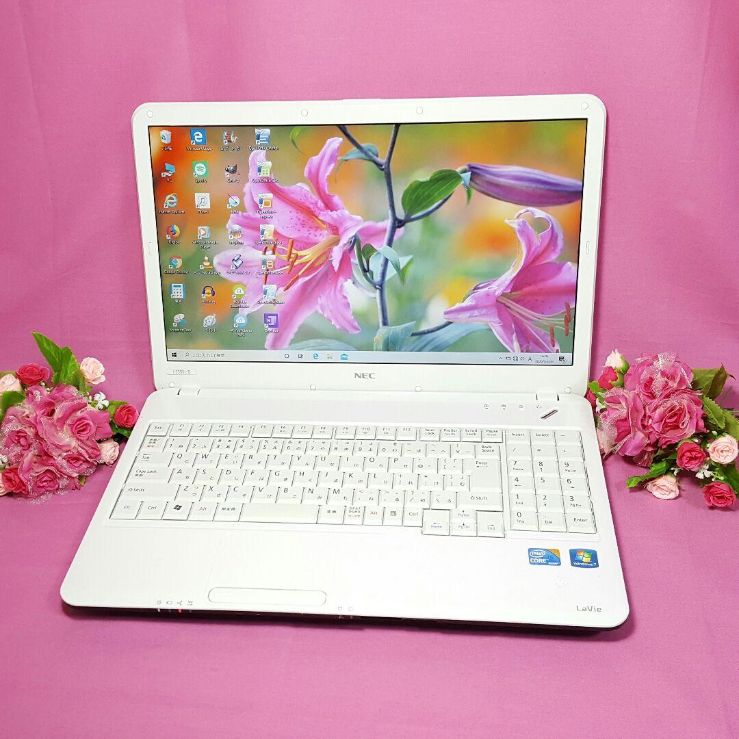 NECLavie/最新Win10♡美品♡大容量500GB/高速メモリ4G
