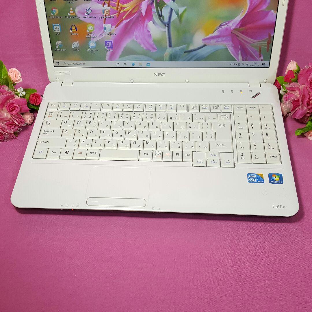 NECLavie/最新Win10♡美品♡大容量500GB/高速メモリ4G