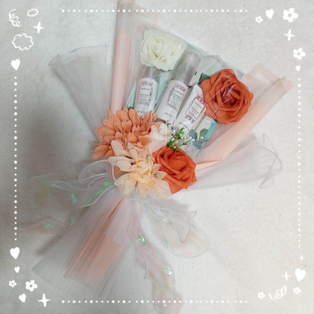 コスメブーケ　ブライダルブーケ