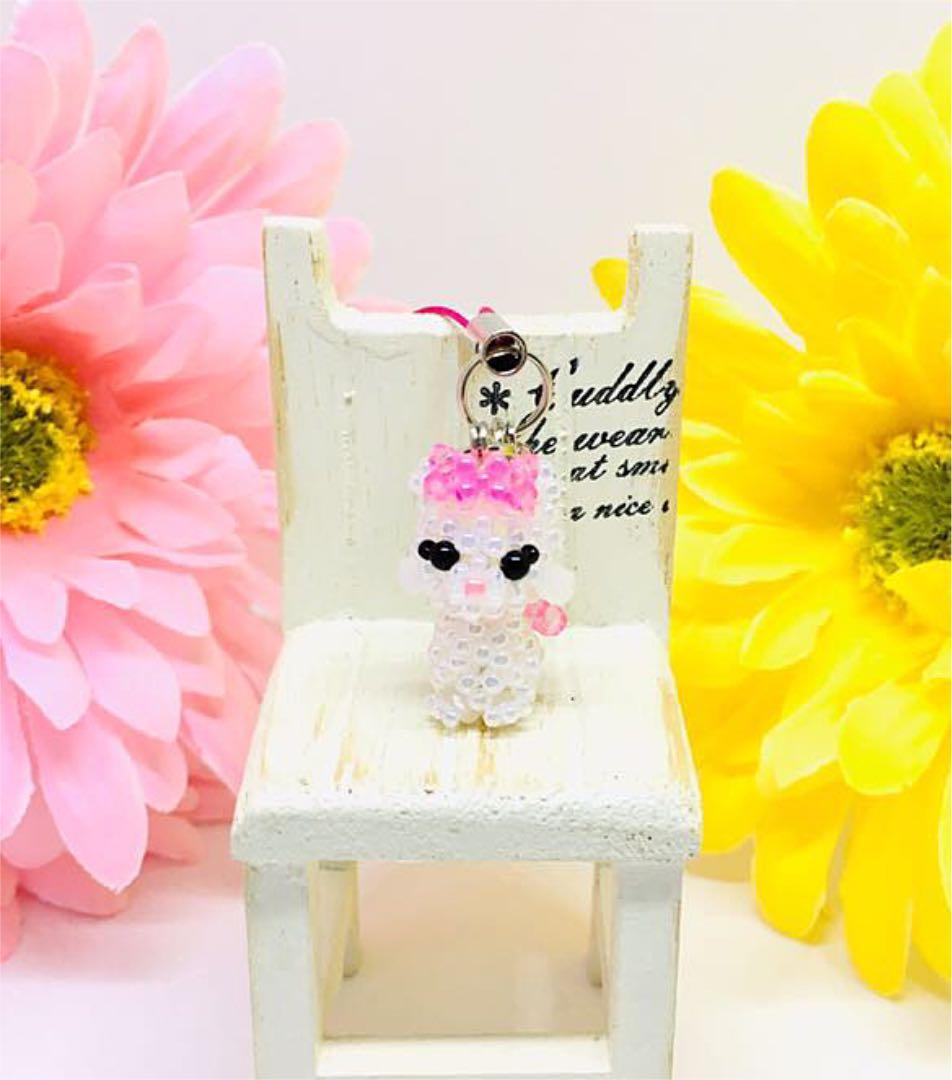 ★専用品★お洒落ネコちゃんのビーズマスコット☆ストラップ