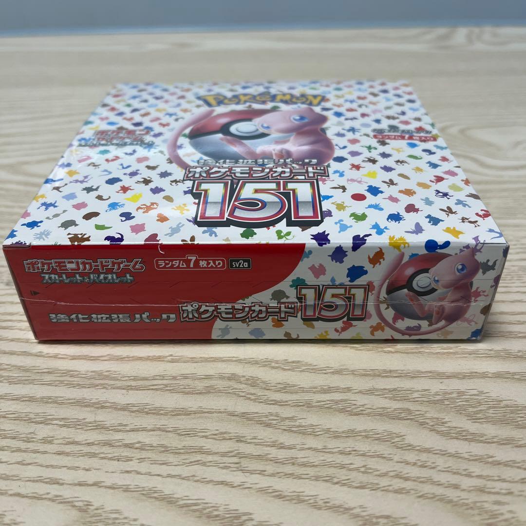 ポケモンカード　151シュリンク付き未開封1BOX
