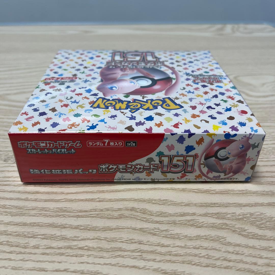 ポケモンカード　151シュリンク付き未開封1BOX