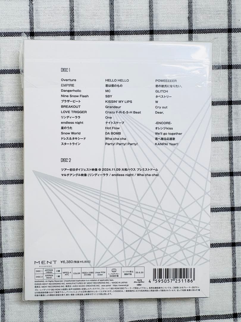  Man RAYS 初回盤 通常盤 BluRay