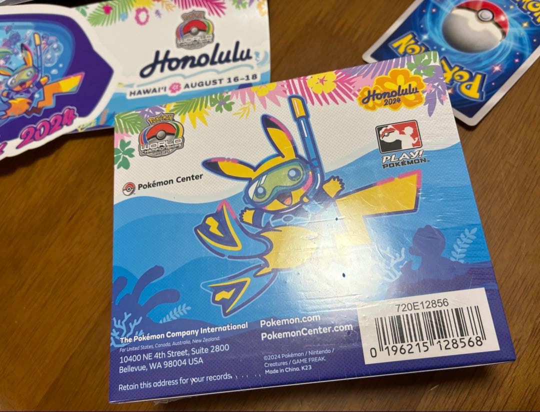 wcs2024ダメカンダイス　シール　ホノルル