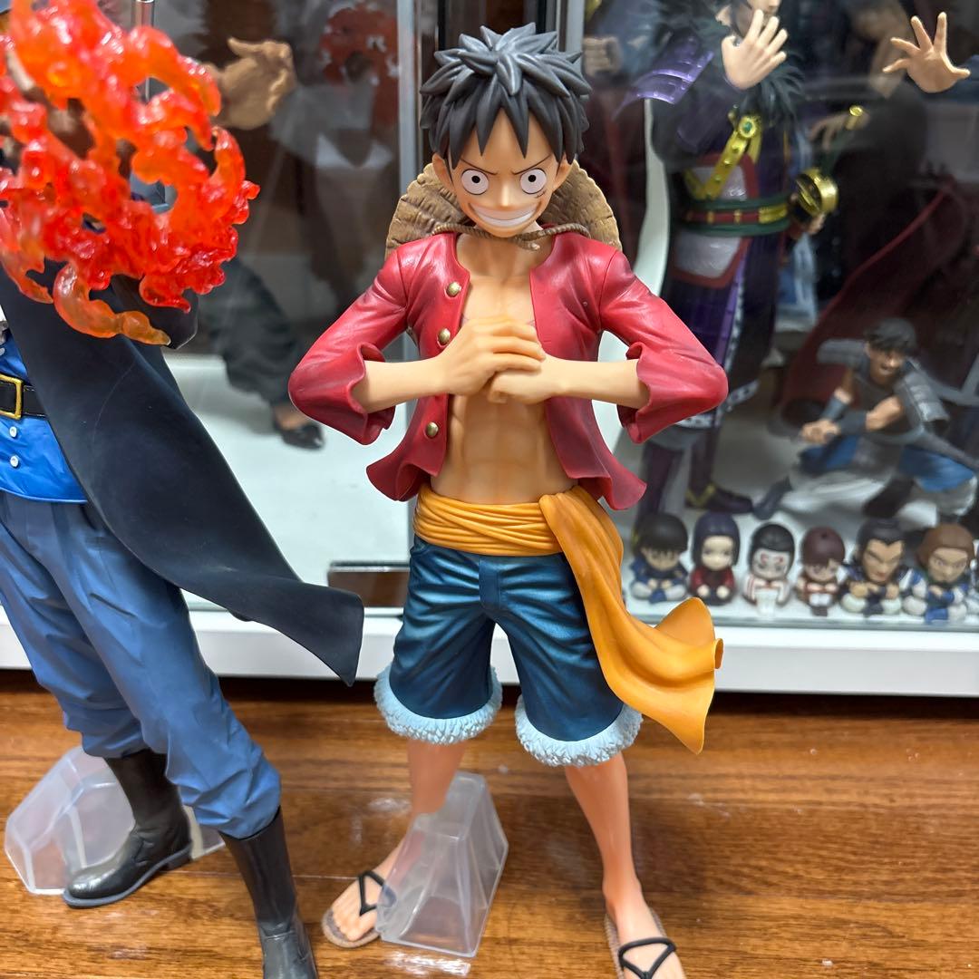 ワンピース一番くじ兄弟の絆ルフィ＆サボフィギュア