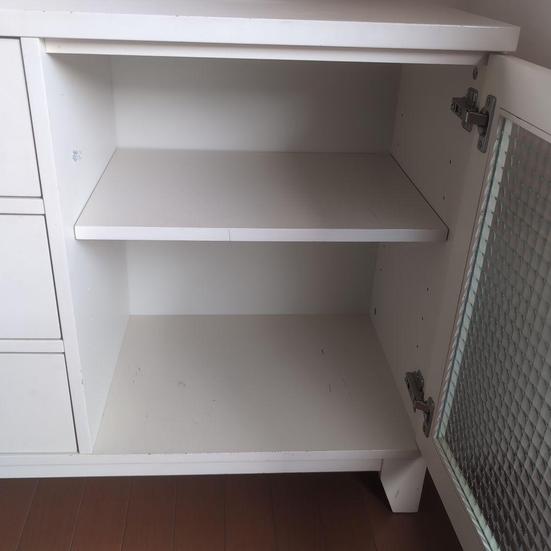 廃盤品☆unico 本棚 キャビネット アンティーク 収納家具