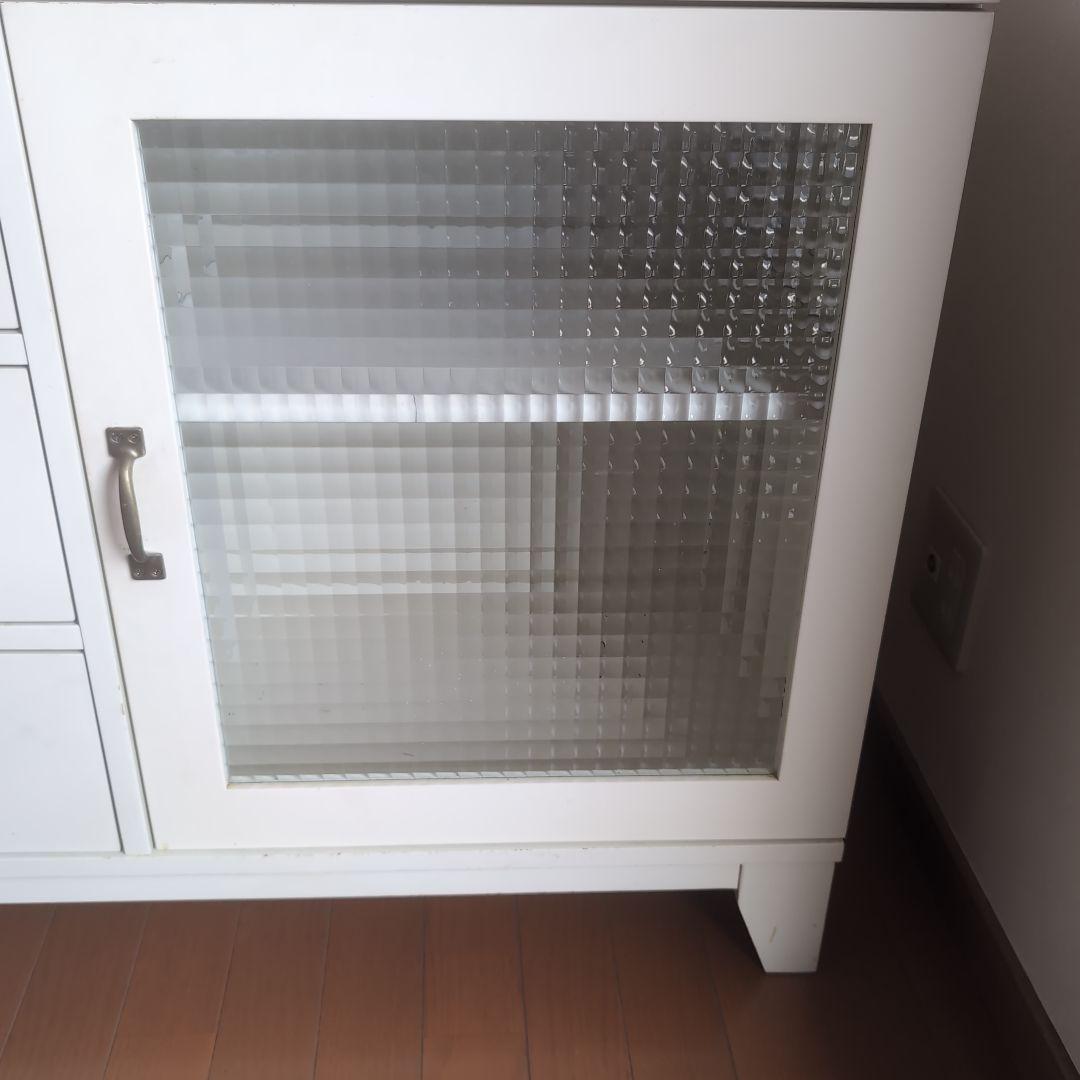 廃盤品☆unico 本棚 キャビネット アンティーク 収納家具