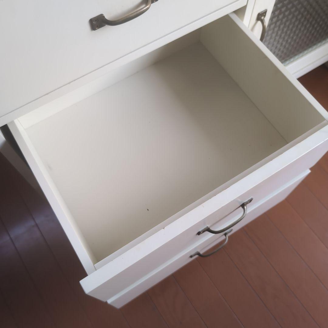 廃盤品☆unico 本棚 キャビネット アンティーク 収納家具