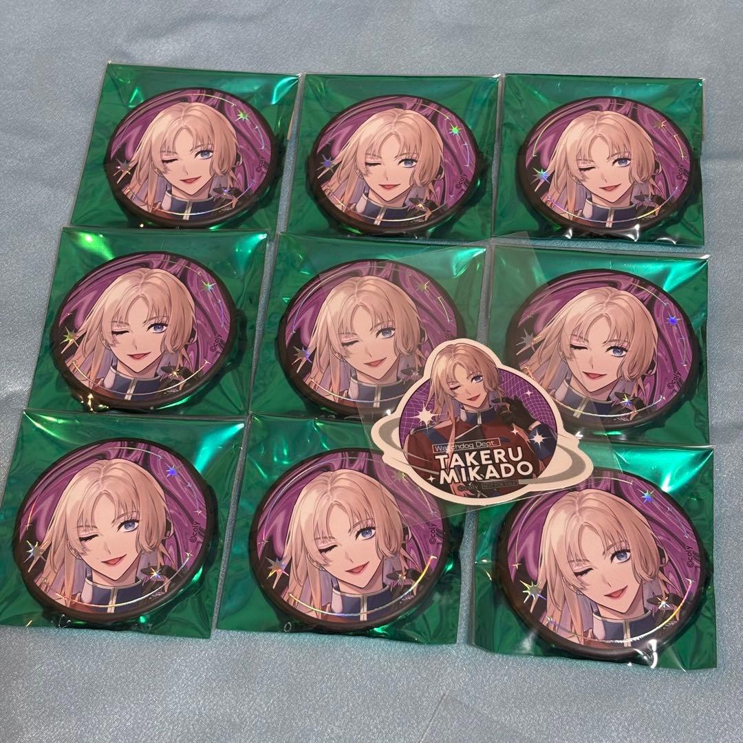 ブレマイ 御門尊 缶バッジ パソソン 1周年 アクスタ 特典