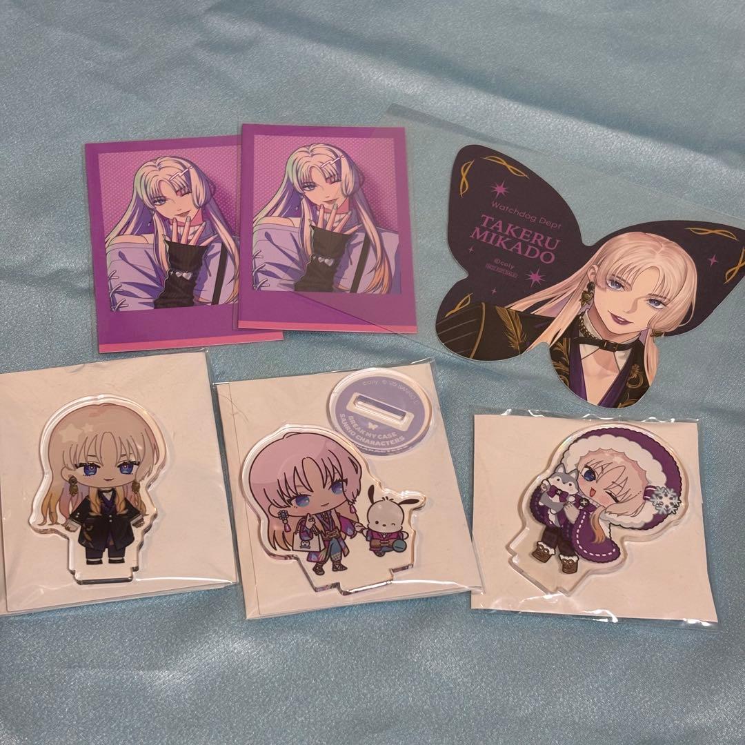 ブレマイ 御門尊 缶バッジ パソソン 1周年 アクスタ 特典