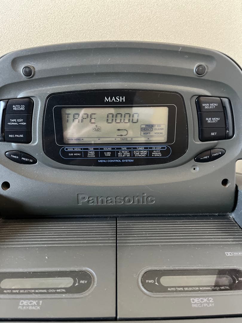 Panasonic コブラトップ RX-DT75 ラジカセ