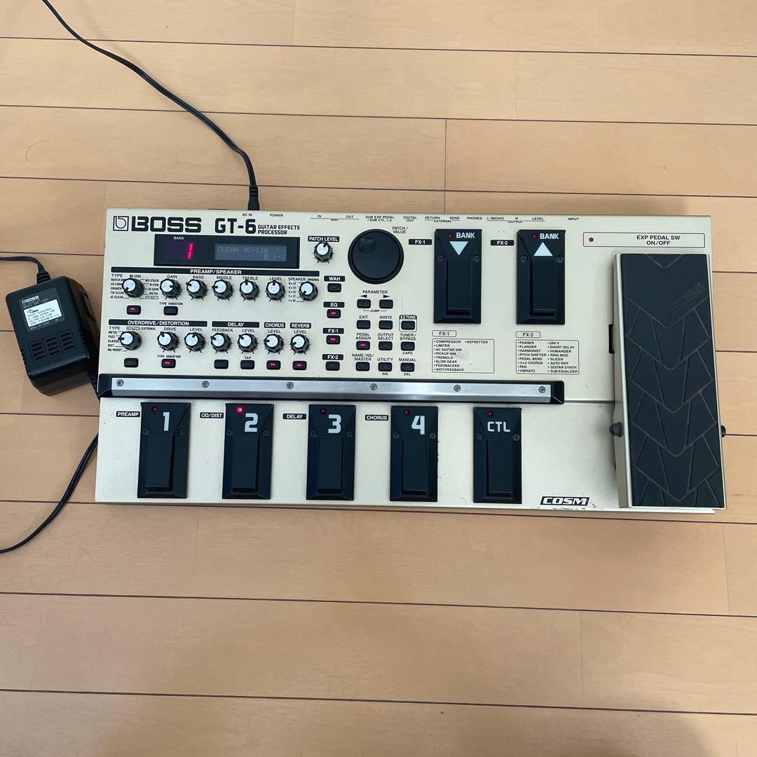 BOSS GT-6 ギターマルチエフェクター
