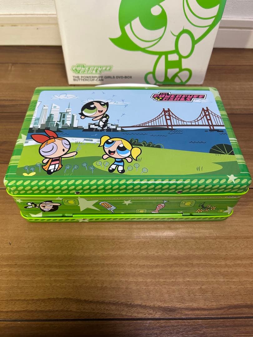 パワーパフガールズ DVD21枚クリスマス 予約限定BOXバターカップ缶