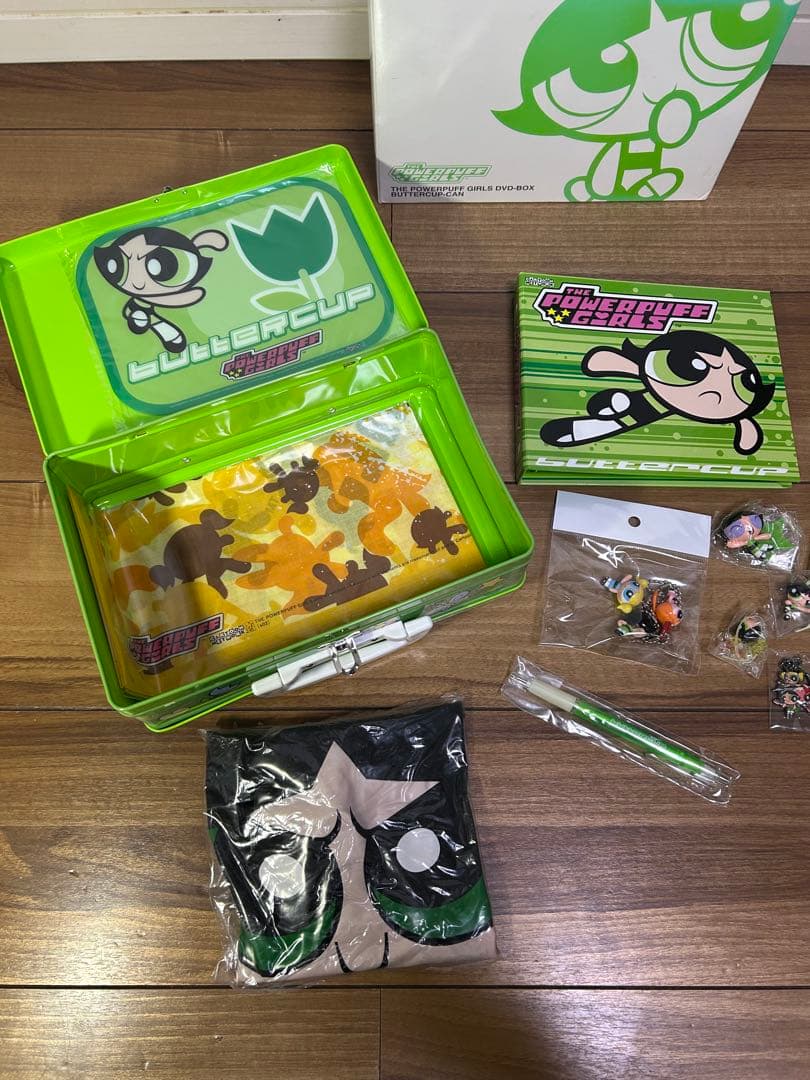 パワーパフガールズ DVD21枚クリスマス 予約限定BOXバターカップ缶