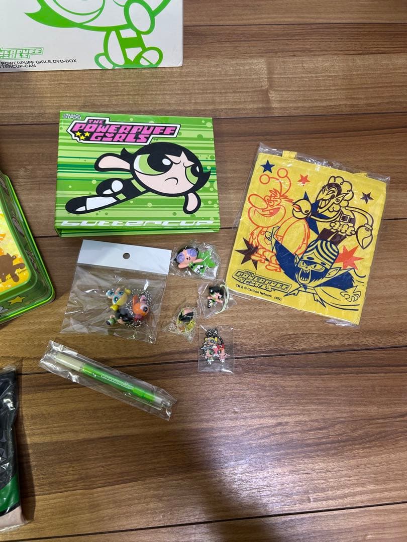 パワーパフガールズ DVD21枚クリスマス 予約限定BOXバターカップ缶