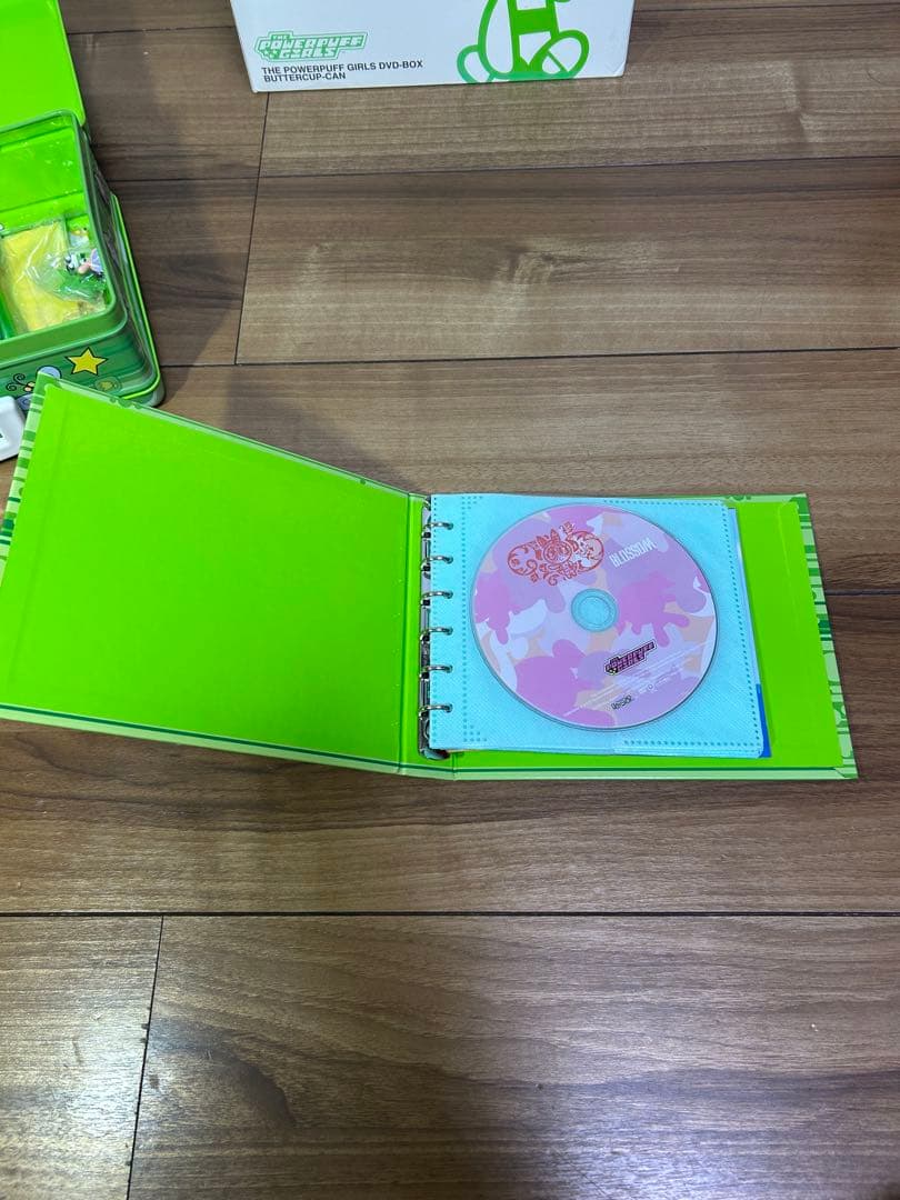 パワーパフガールズ DVD21枚クリスマス 予約限定BOXバターカップ缶