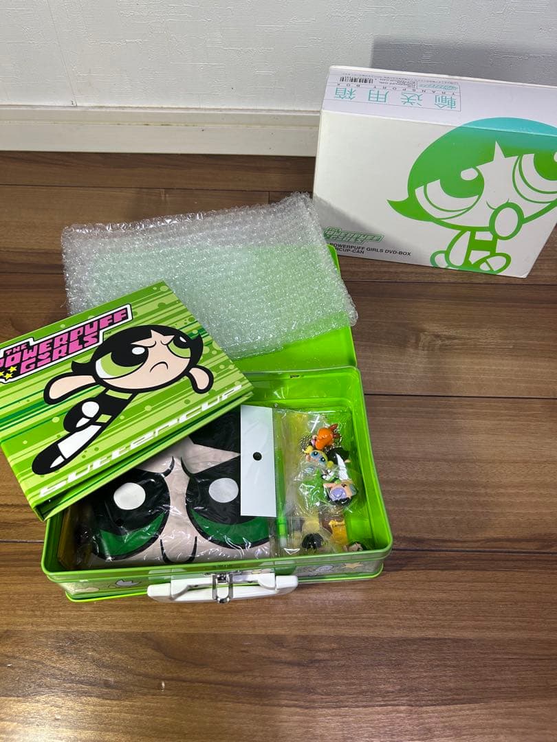 パワーパフガールズ DVD21枚クリスマス 予約限定BOXバターカップ缶