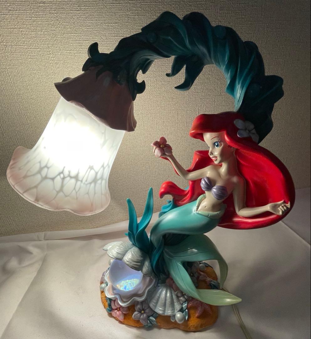 ディズニー リトルマーメイド アリエル ルームランプ ライト 稀少 激レア