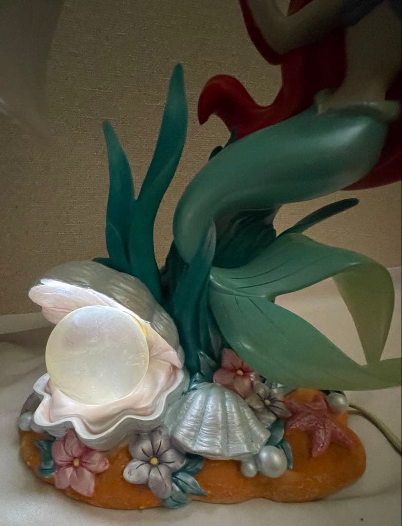 ディズニー リトルマーメイド アリエル ルームランプ ライト 稀少 激レア