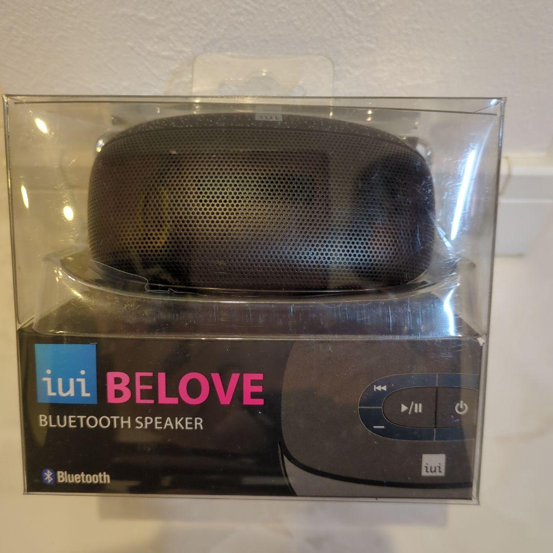 新品未使用 iui Bluetoothスピーカー BELOVE ブラック
