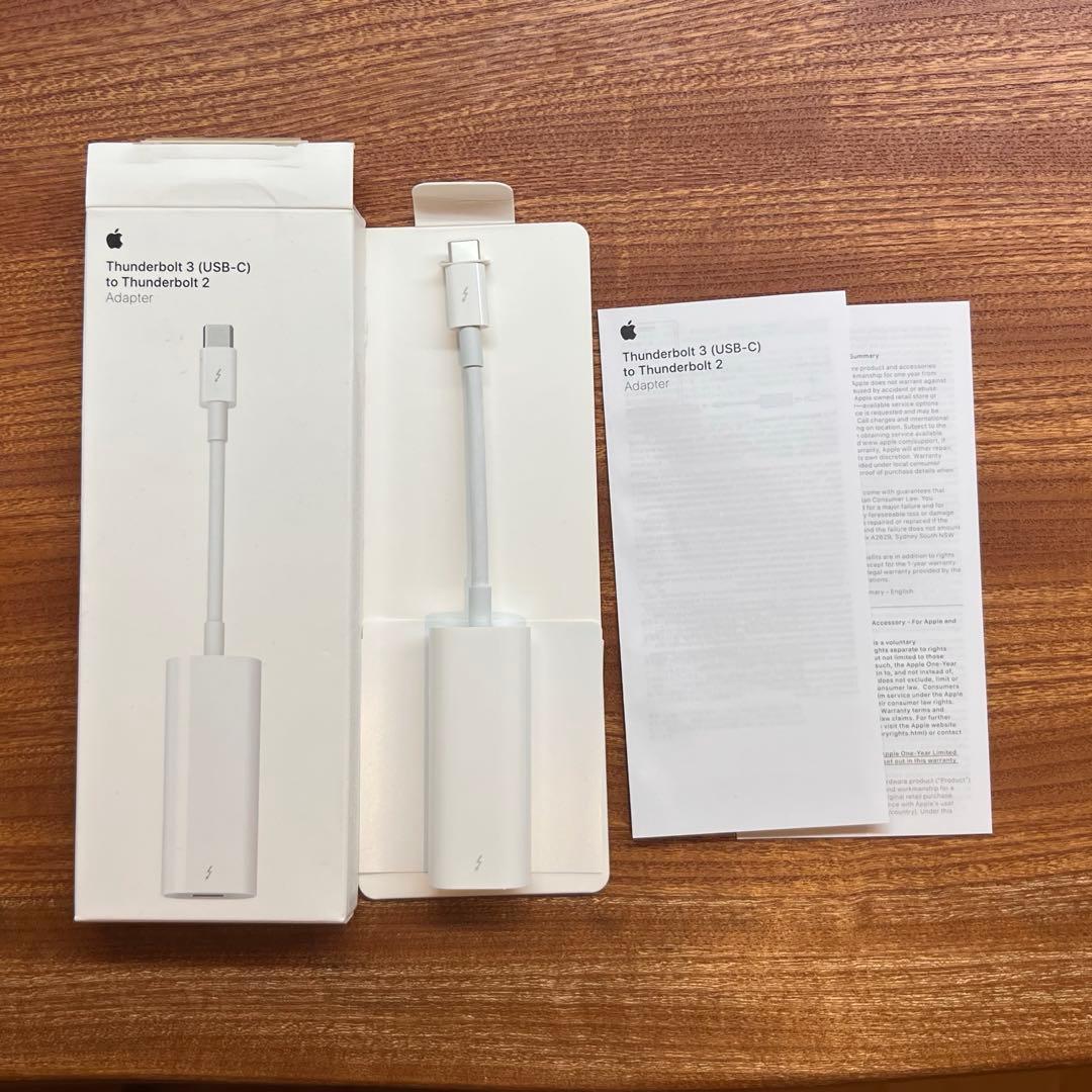 PCケーブル・コネクタ Thunderbolt 3 (USB-C) to Thunderbolt 2