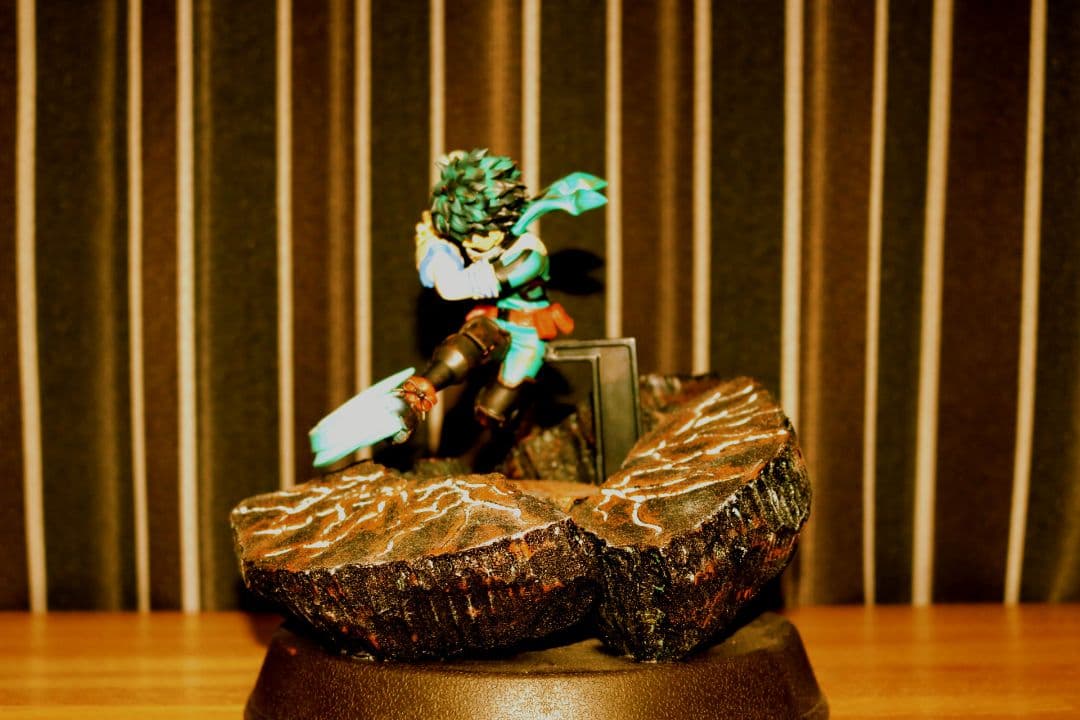 僕のヒーローアカデミア 緑谷出久 フィギュア ジオラマ