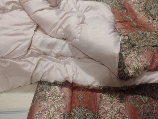 花柄布団セット 100cm x 200cm