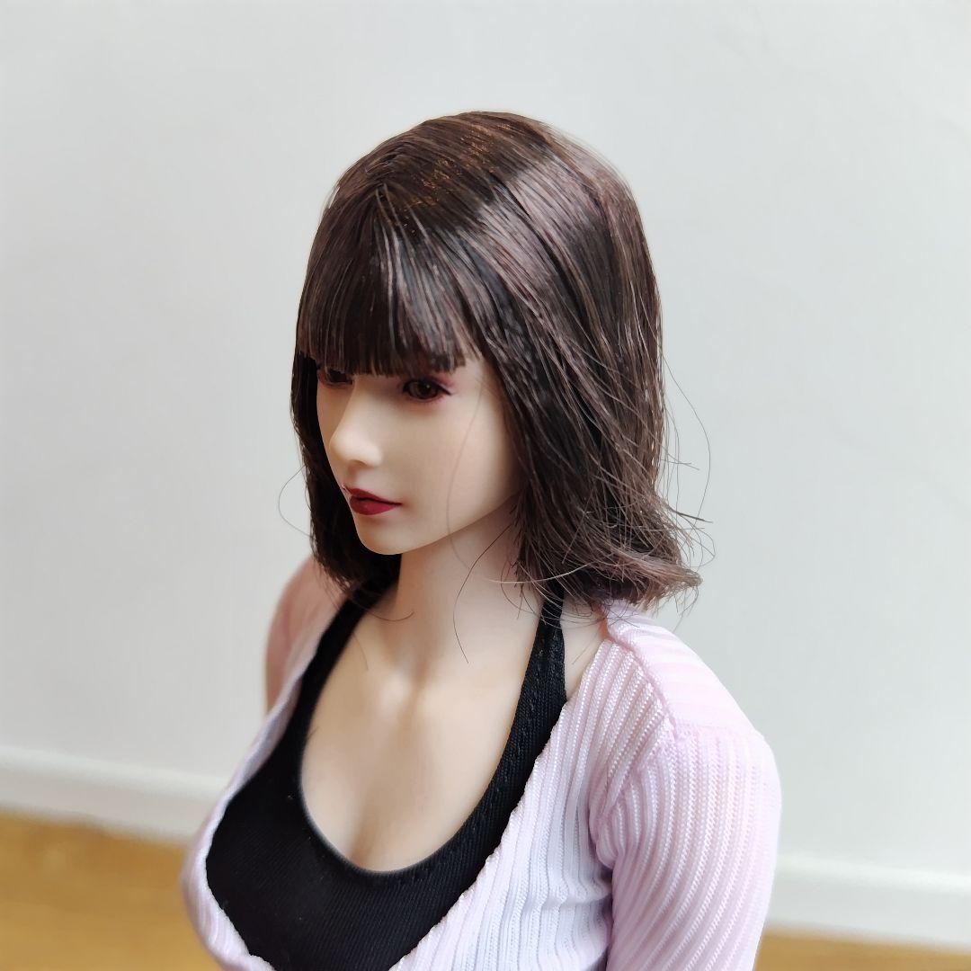 1/6 シームレス女性フィギュア チアリーディング ヨガ 制服 tbleague