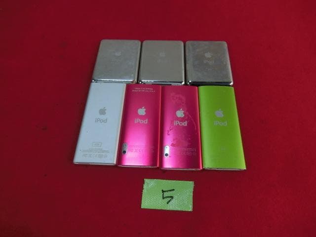 5：iPod　A1236・A1320・A1285・A1199　計8台　ジャンク